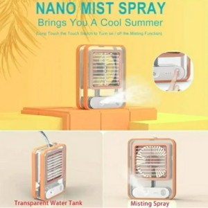 Mini USB Rechargeable & Portable Desktop Air Cooler